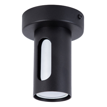 FLOW 1 plafon czarny/srebrny 41207