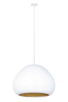 Lampa wisząca Lava biały/złoty 41076