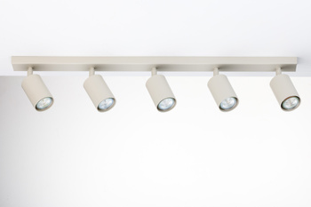 Reflektory sufitowe led szary beż Sigma Lighting ZOOM 5 41517