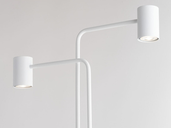 Lampa podłogowa biała Sigma Lighting LUIS 50356