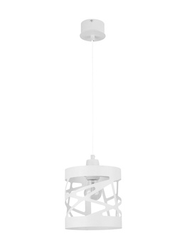 Lampa wisząca metalowa biała Sigma Lighting MODUŁ FREZ S 31047