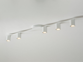 Plafon spot biały Sigma Lighting SKY 5 33440