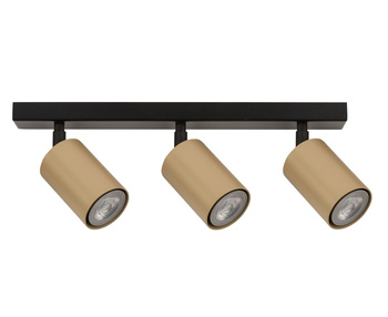 Reflektory sufitowe led czarno-złote Sigma Lighting ZOOM 3 33321